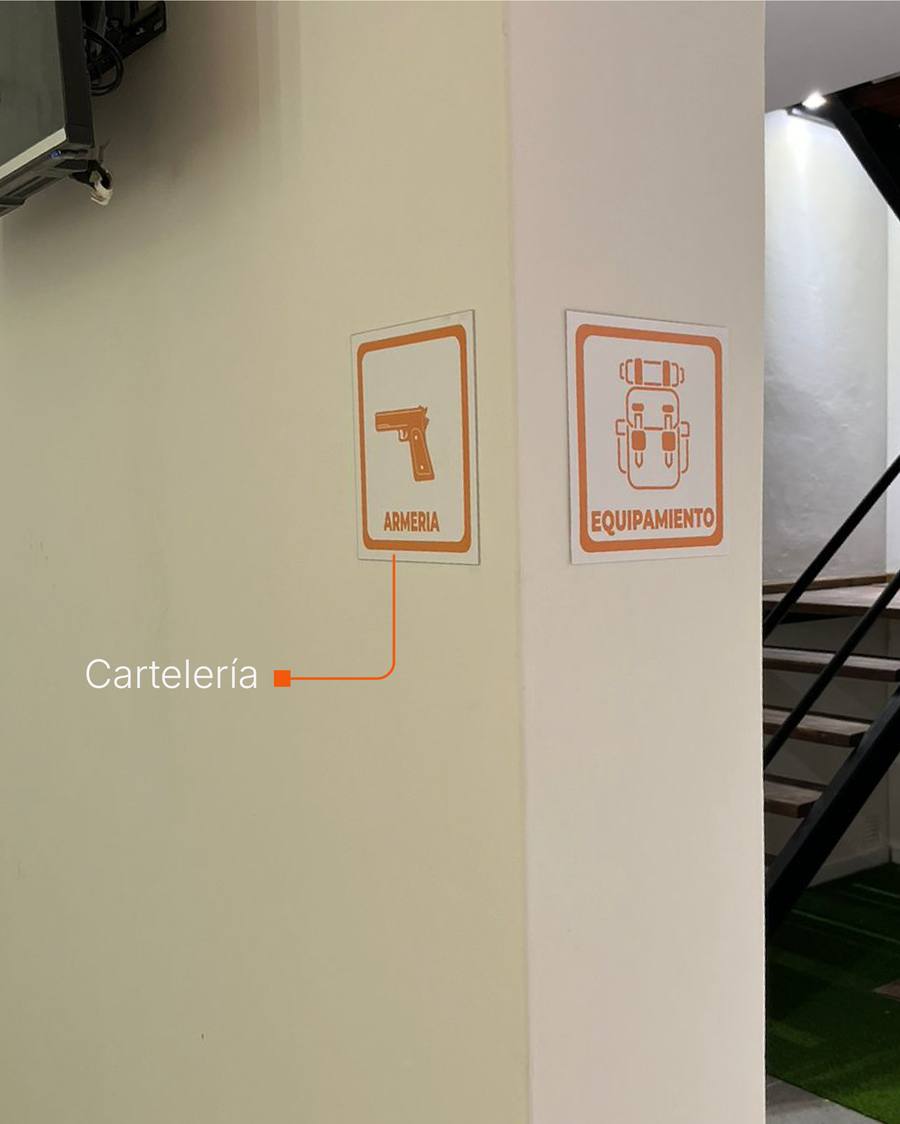 Cartelería interior